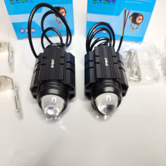 2 Pcs Set HJG L99 Fog Light With Dual Color For All Bikes-Cars