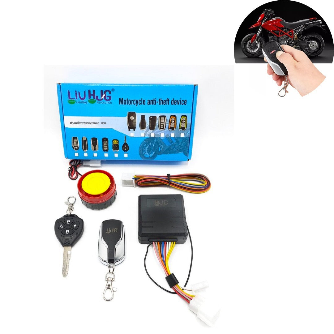 1 Pc HJG Security Alarm System For All Motorcycle