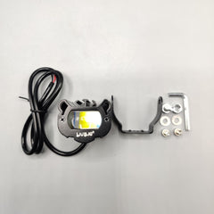2 Pcs Set HJG Single Smd Evil Eye Style Fog Light With Dual Color And Devil Eye Function
