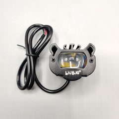 1 Pc HJG Single Smd Evil Eye Style Fog Light With Dual Color And Devil Eye Function