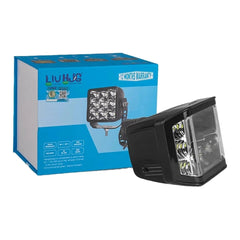 HJG W28 Extra Strong 100W Auxiliary LED Light 5INCH Lighting Work Light 3-sided Driving Lights 1 Pc