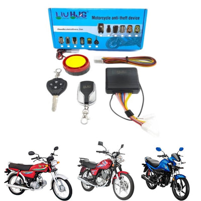 1 Pc HJG Security Alarm System For All Motorcycle