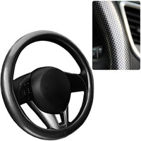 1 Pc Hand sewing Top Full Carbon Fiber Steering Wheel Cover