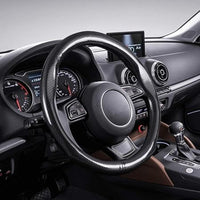1 Pc Hand sewing Top Full Carbon Fiber Steering Wheel Cover