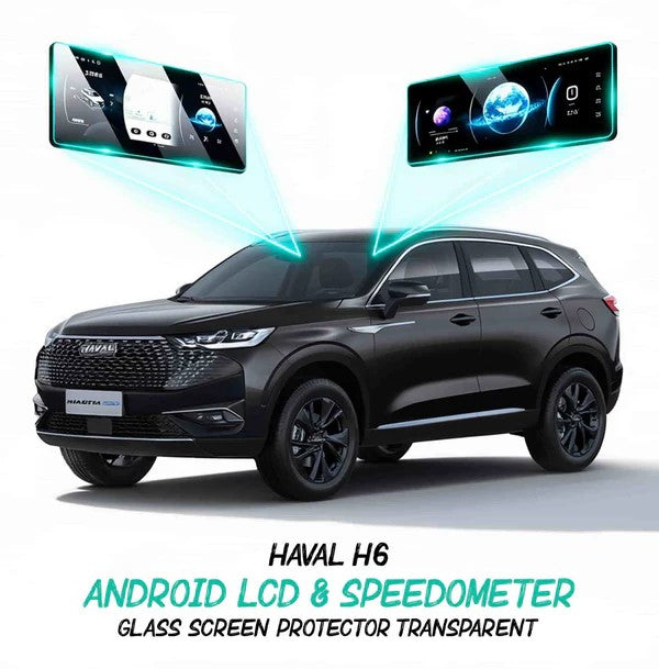 Haval H6 12.3 inch 2022 Model Transparent Car LCD Screen And Speedometer Glass Protector In Premium Quality