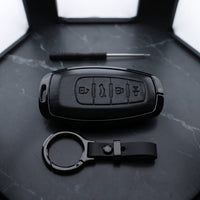 Haval H6 2022 Model Elite Series Metallic Car Key Case Luxury Zinc Alloy Protection Case(Black)