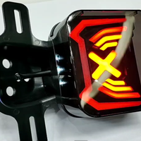 1 Pc Universal MOTOLED X Style Back Light For Honda CG125