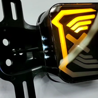 1 Pc Universal MOTOLED X Style Back Light For Honda CG125