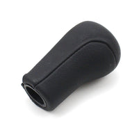 Universal 5 Speed Silver Gear Knob With Leather Boot Cover In Premium Quality