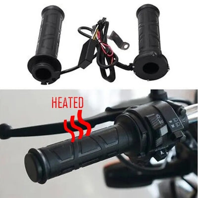 Heated Grips Adjustable Temperature Cold Hand Heating Grips For CG 125/ CD 70