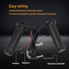 Heated Grips Adjustable Temperature Cold Hand Heating Grips For CG 125/ CD 70