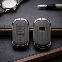Honda Civic 2022-2026 Model Elite Series Metallic Car Key Case Luxury Zinc Alloy Protection Case(Black)