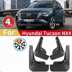 Hyundai Tucson 2025 Custom Fit Front Rear Mud Flaps In Premium Quality