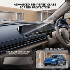 GMW Ora 03 Transparent Car LCD Screen And Speedometer Glass Protector In Premium Quality