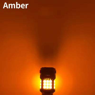 Indicator Led Bulb S25 Single Point Yellow 2 Pcs Set