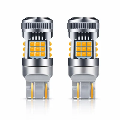 Indicator Led Bulb T20 Single Point Yellow 2 Pcs Set