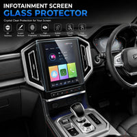 Jac T9 Hunter Transparent Car LCD Screen Glass Protector In Premium Quality