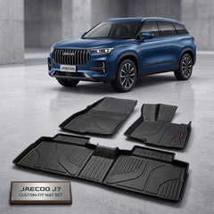 Jaecoo J7 Heavy Duty All-Weather TPE Car Floor Mats in Premium Quality