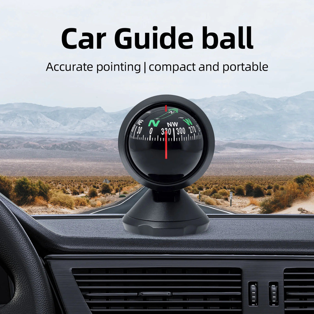 Jeep - Car Dashboard Mini Compact Compass Ball