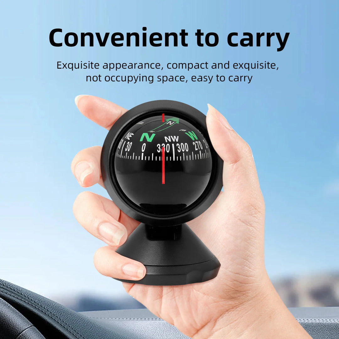 Jeep - Car Dashboard Mini Compact Compass Ball