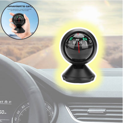 Jeep - Car Dashboard Mini Compact Compass Ball