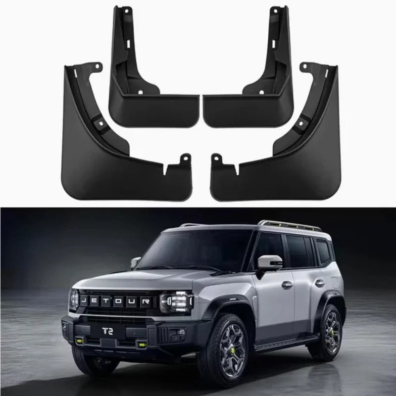 Jetour T2 Custom Fit Front Rear Mud Flaps In Premium Quality