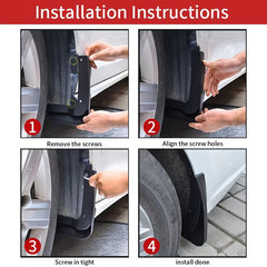 Jetour T2 Custom Fit Front Rear Mud Flaps In Premium Quality