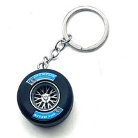 Key Chain Michelin Tyre Black