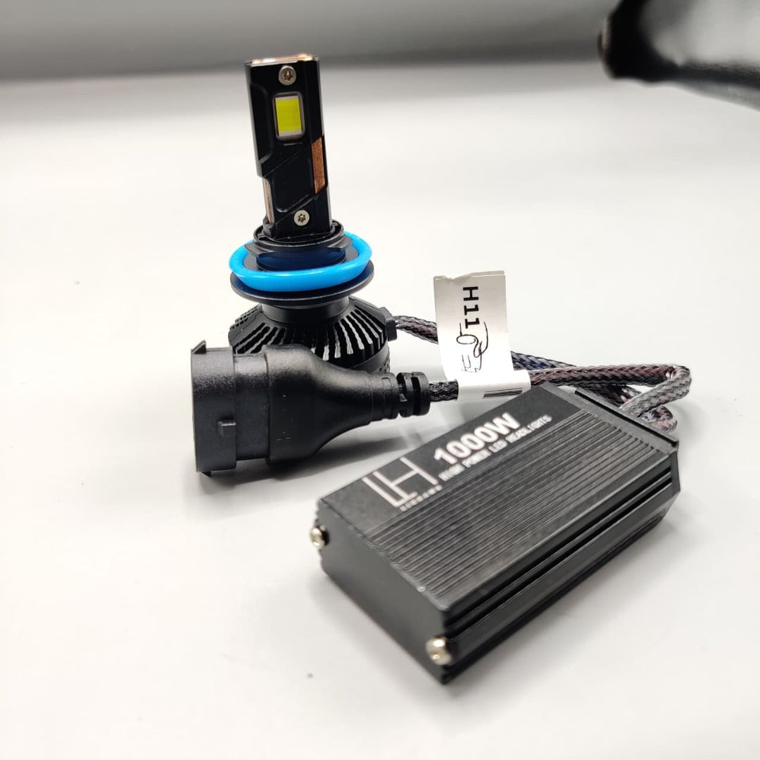 LIUHAWK LED Headlight Bulb Original H11 100 Watts 2 Pcs Set