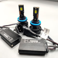 LIUHAWK LED Headlight Bulb Original H11 100 Watts 2 Pcs Set