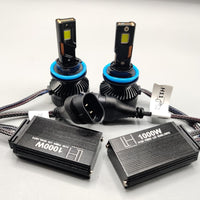 LIUHAWK LED Headlight Bulb Original H11 100 Watts 2 Pcs Set