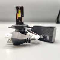 LIUHAWK LED Headlight Bulb Original H4 100 Watts 2 Pcs Set