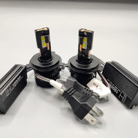 LIUHAWK LED Headlight Bulb Original H4 100 Watts 2 Pcs Set