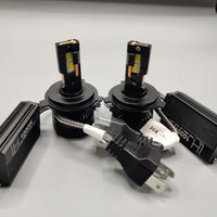 LIUHAWK LED Headlight Bulb Original H4 100 Watts 2 Pcs Set