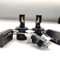 LIUHAWK LED Headlight Bulb Original H4 100 Watts 2 Pcs Set