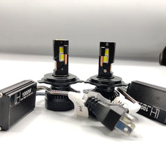 LIUHAWK LED Headlight Bulb Original H4 100 Watts 2 Pcs Set