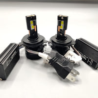 LIUHAWK LED Headlight Bulb Original H4 100 Watts 2 Pcs Set