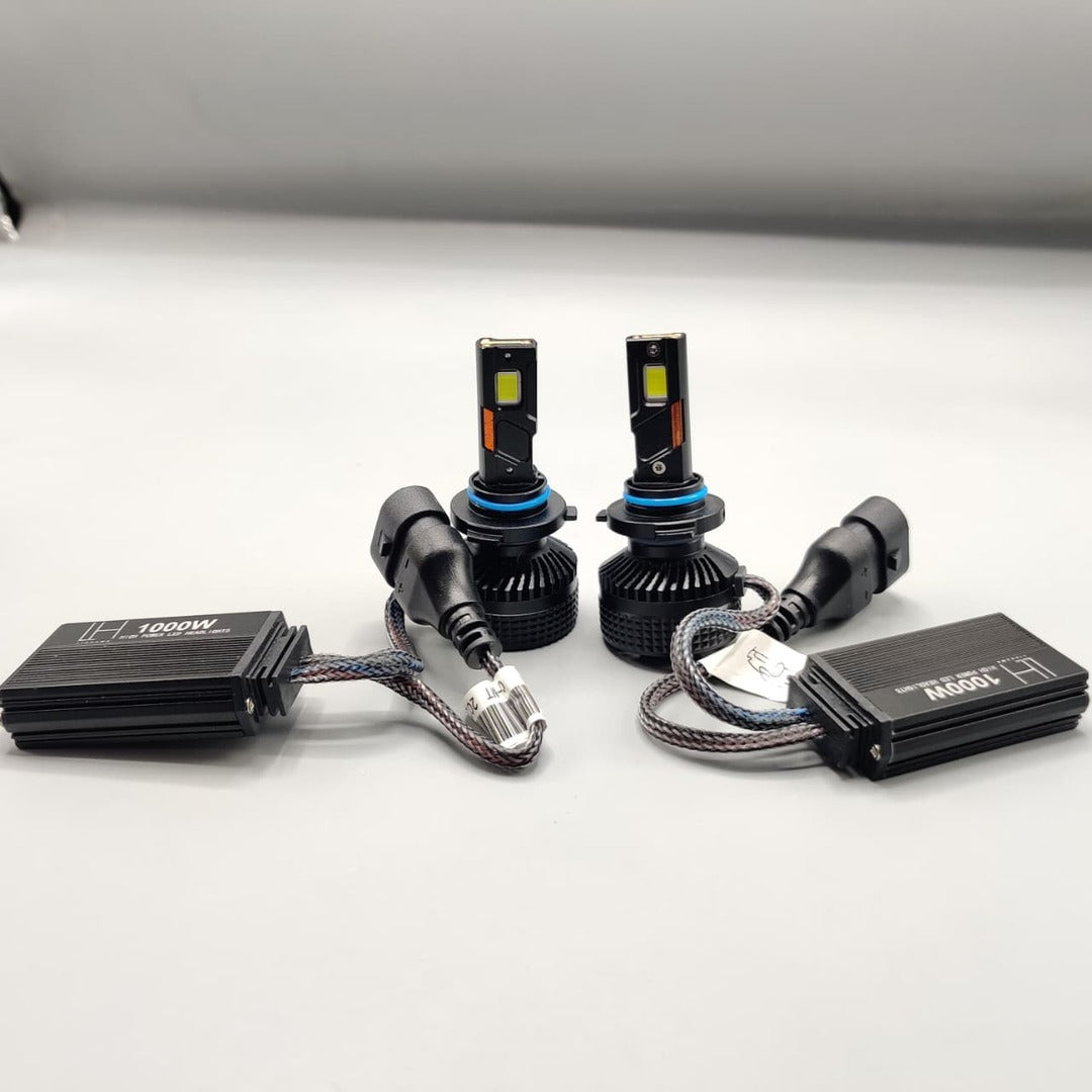 LIUHAWK LED Headlight Bulb Original 9005 100 Watts 2 Pcs Set
