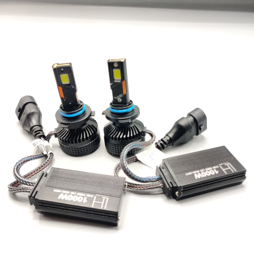 LIUHAWK LED Headlight Bulb Original 9005 100 Watts 2 Pcs Set
