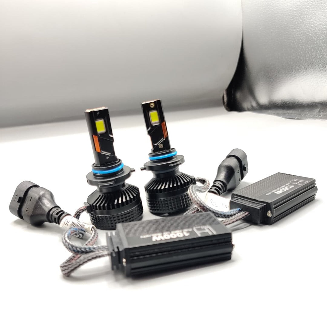 LIUHAWK LED Headlight Bulb Original 9005 100 Watts 2 Pcs Set