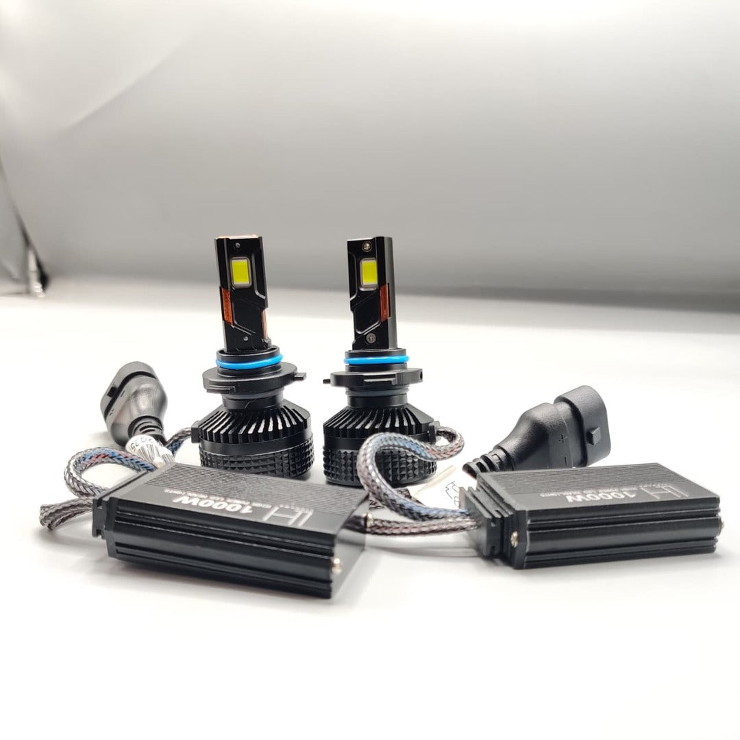 LIUHAWK LED Headlight Bulb Original 9005 100 Watts 2 Pcs Set