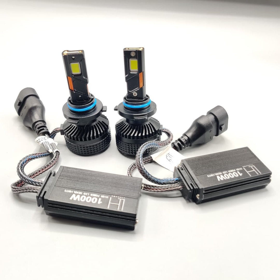 LIUHAWK LED Headlight Bulb Original 9005 100 Watts 2 Pcs Set