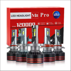 M8 Pro Led Headlight H4 Original 40 Watts 2 Pcs Set