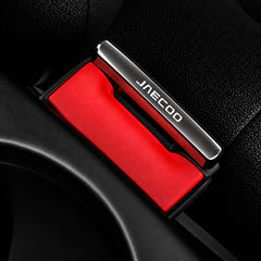 Jaecoo Logo Metal Seat Belt Clip Metallic Silver 2 Pcs Set