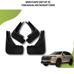 Haval H6 Facelift 2025 Custom Fit Front Rear Mud Flaps In Premium Quality