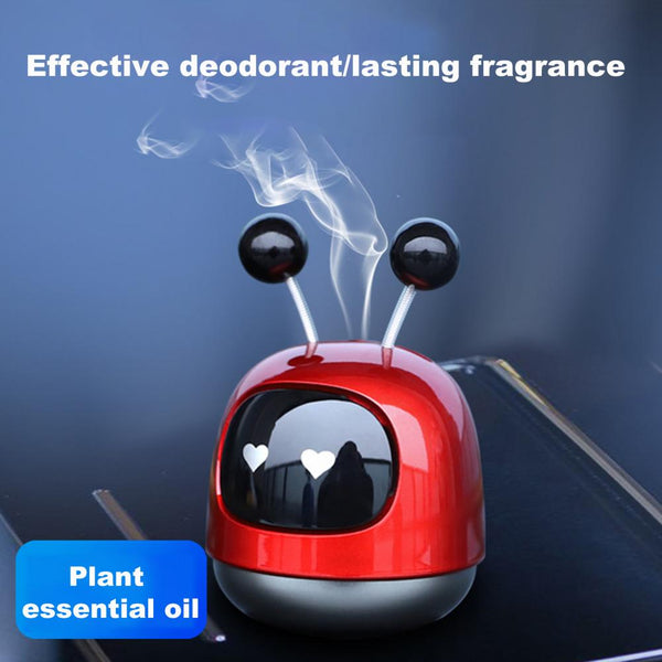 Car Decoration Cute Robotic Style Car Perfume Air Freshener Solid Fragrance