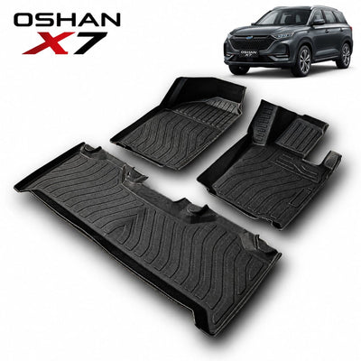 Oshan X7 Heavy Duty All-Weather TPE Car Floor Mats in Premium Quality