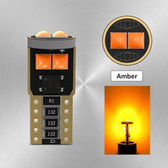 Parking Led Bulb Light T10 Amber 2Pcs Set