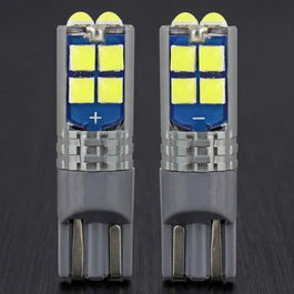 Parking Led Bulb Light T10 White 2Pcs Set