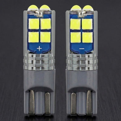 Parking Led Bulb Light T10 White 2Pcs Set
